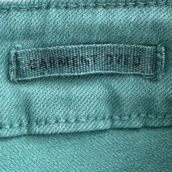 Judy Blue High Waist Garment Dyed Straight Leg Jeans Sea Green 16W Classic 90's - Picture 6 of 15